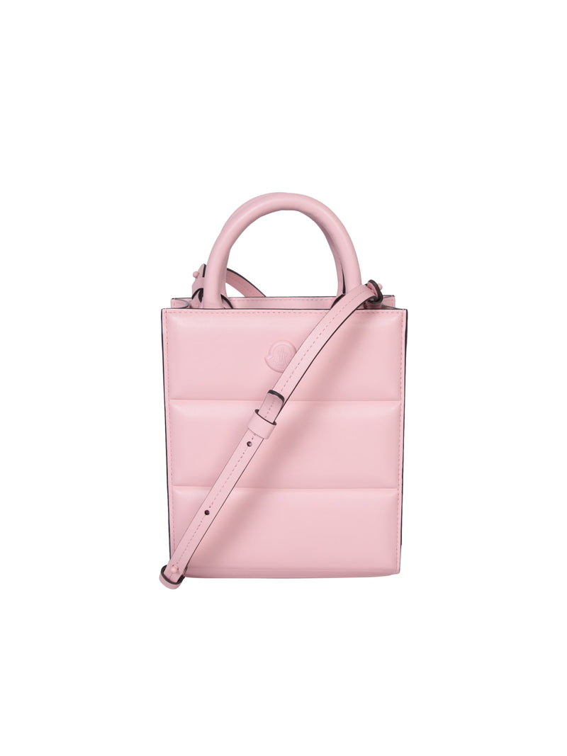 Moncler Doudoune Pink Mini Tote Bag - Women