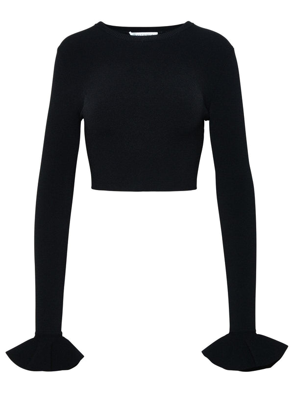 J.W. Anderson Black Viscose Blend Sweater - Women - Piano Luigi