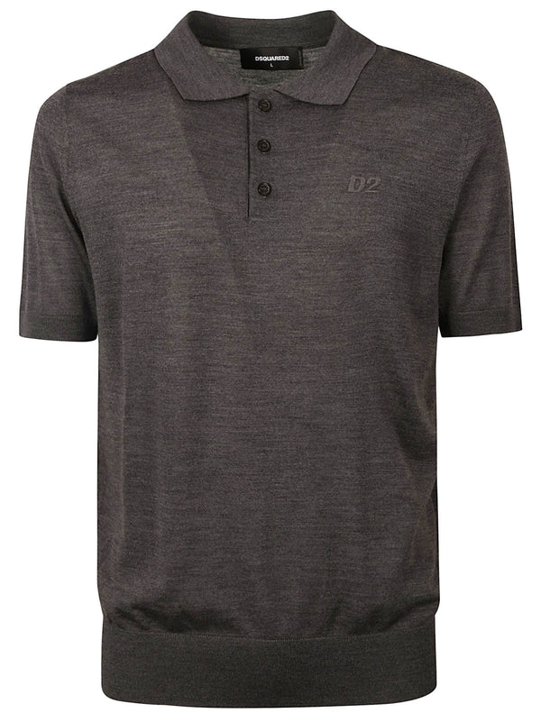 Dsquared2 Knit Polo Shirt - Men