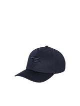 Tom Ford Tf Logo Blue Hat - Men - Piano Luigi