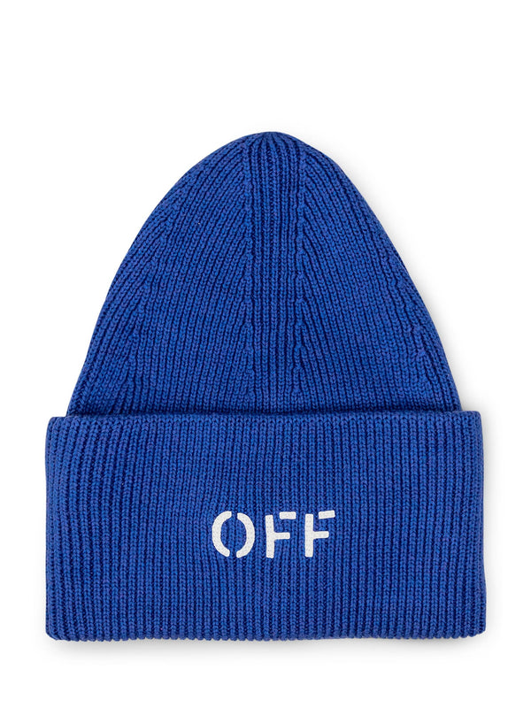 Off-White Off Stamp Loose Knit Beanie - Men