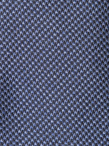 Tom Ford Houndstooth Patterned Royal Blue Tie - Men - Piano Luigi