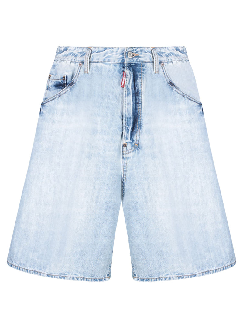 Dsquared2 Palm Beach Light Blue Shorts - Men