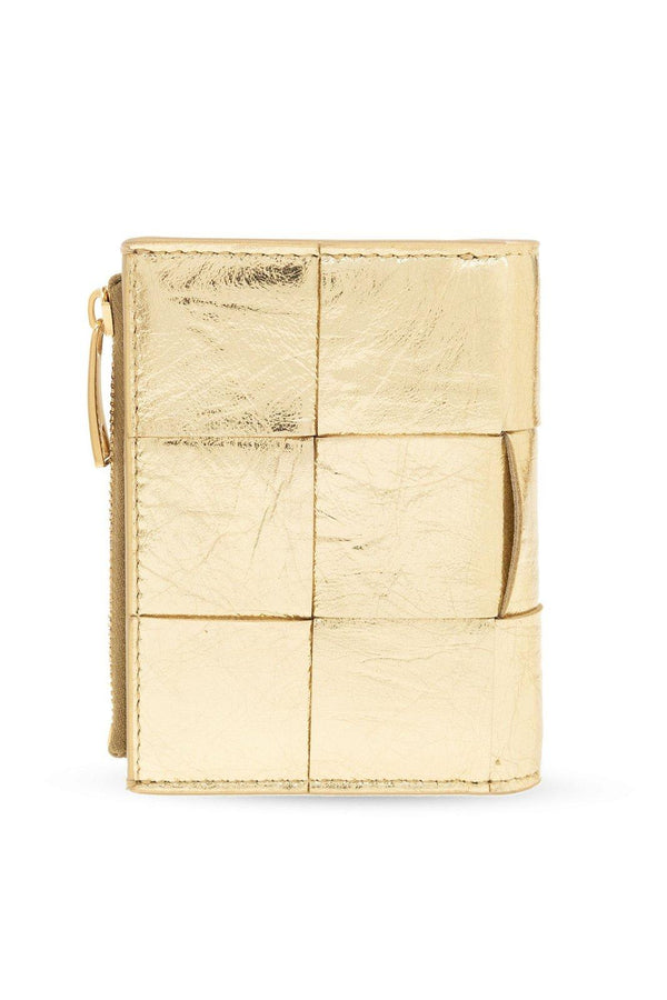 Bottega Veneta Cassette Small Bi-fold Zip Wallet - Women