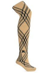 Burberry Equestrian Knight Motif Knit Tights - Women