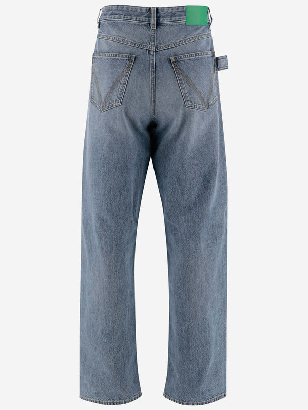 Bottega Veneta Wide Leg Denim Jeans - Men