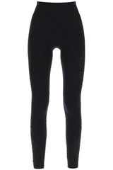 Versace Sports Leggings With Lettering - Women