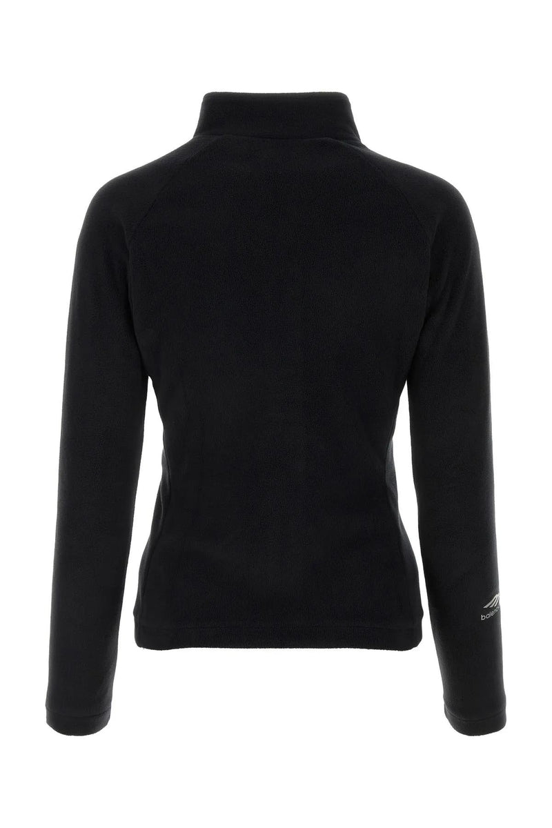 Balenciaga Black Pile Sweatshirt - Women