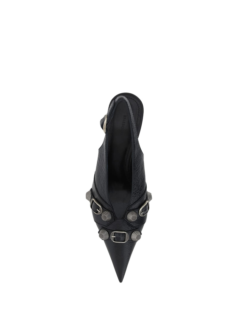 Balenciaga Cagole Slingback Pumps - Women