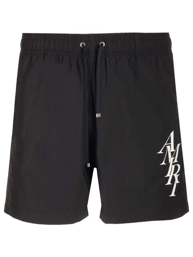 AMIRI Black Swim Shorts - Men