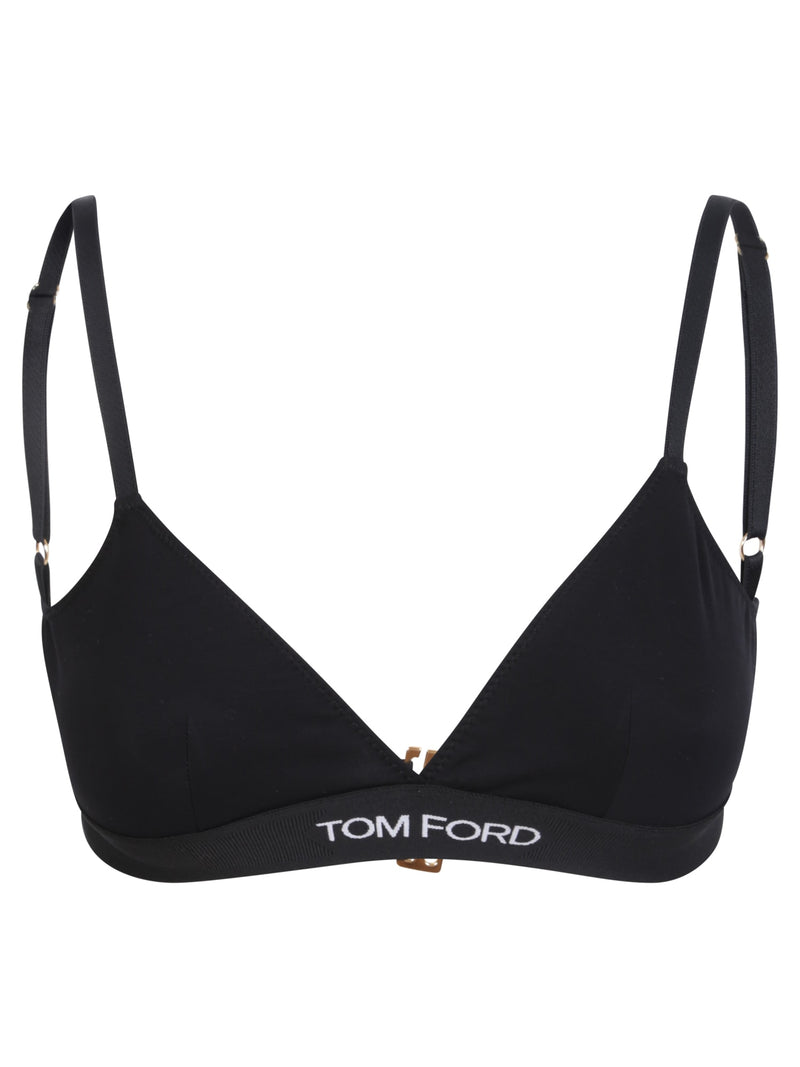 Tom Ford Black Modal Bra - Women