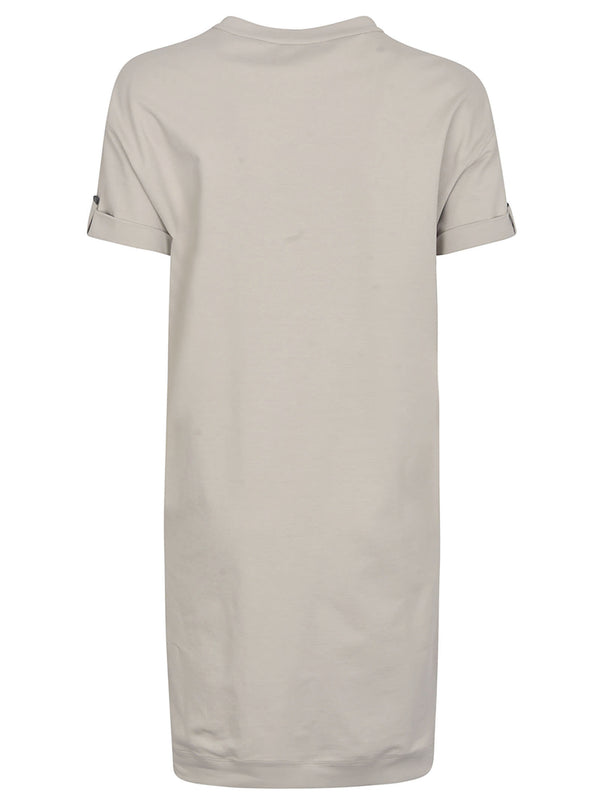 Brunello Cucinelli Plain T-shirt Dress - Women