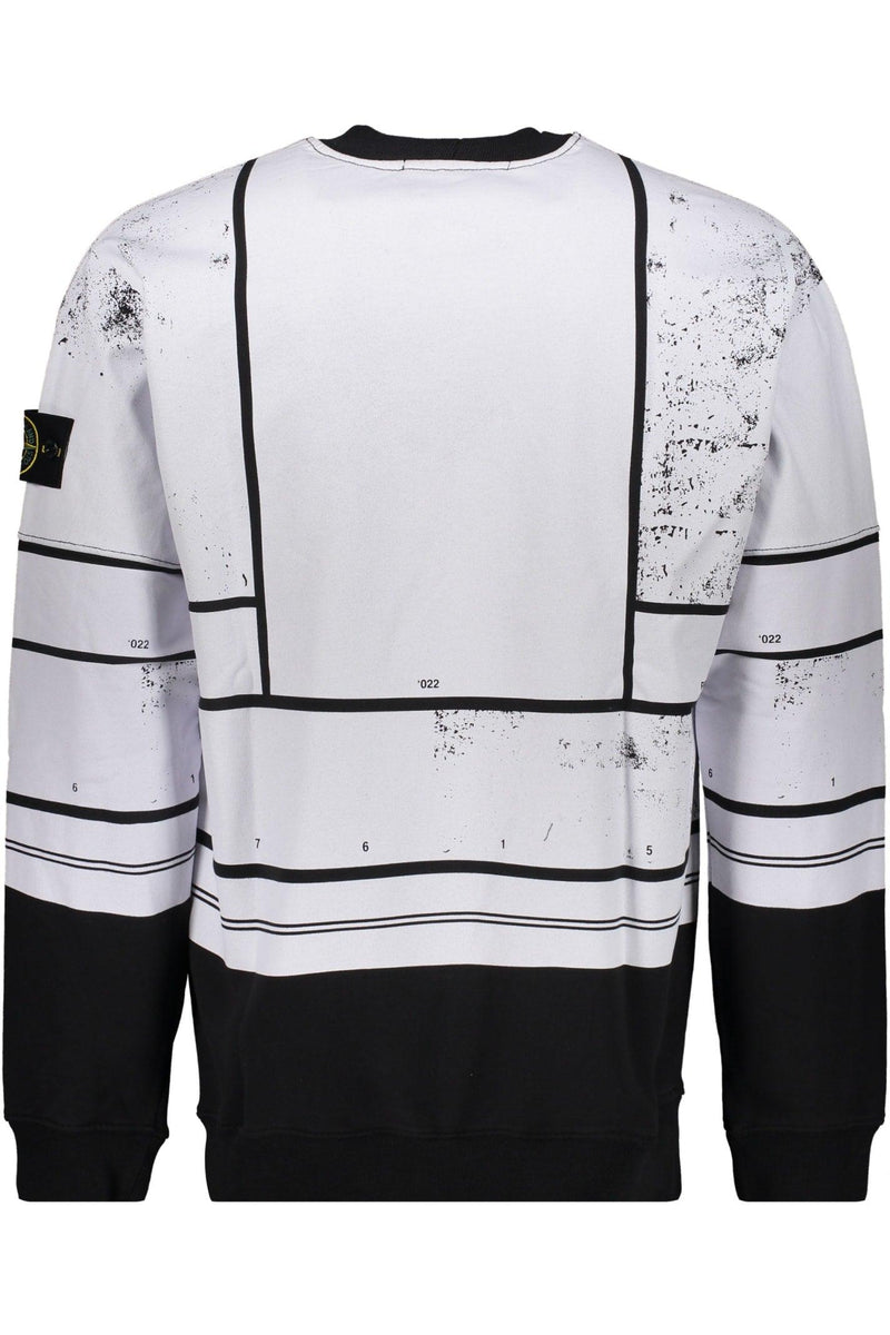 Stone Island Print Sweatshirt - Men - Piano Luigi