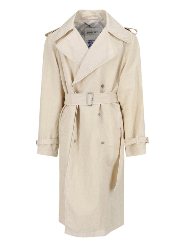 Burberry Double-breasted Belted Trench Coat - Men