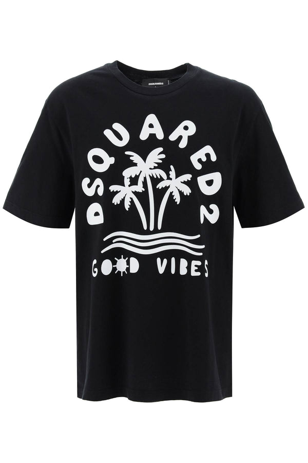 Dsquared2 T-shirt With Logo Print - Men