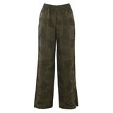 Golden Goose Motif Embroidered Wide Leg Pants - Women