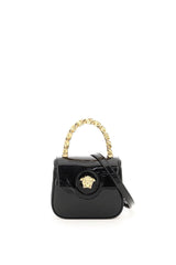 Versace la Medusa Mini Bag In Patent Leather - Women