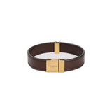 Saint Laurent Cassandre Logo Plaque Bracelet - Men