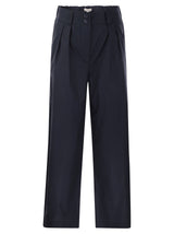 Woolrich Cotton Pleated Trousers - Women