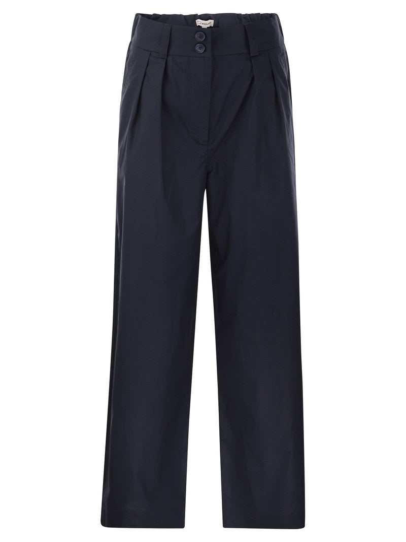 Woolrich Cotton Pleated Trousers - Women