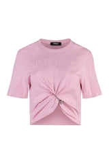 Versace Cotton Crew-neck T-shirt - Women