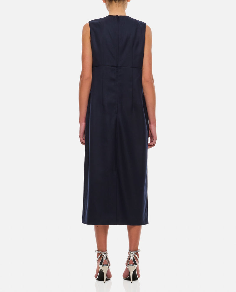 Comme des Garçons Wool Midi Dress - Women