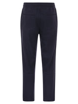 Brunello Cucinelli Techno Cotton Interlock Trousers - Men