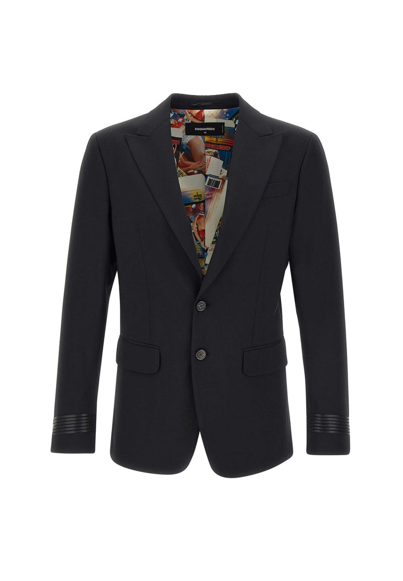 Dsquared2 Fresh Wool Blazer Rocco Siffredi Capsule - Men