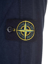 Stone Island Blue Sweatshirt With Mock Neck - Men