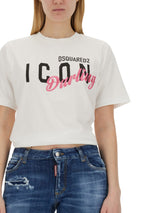 Dsquared2 T-shirt With Logo - Women