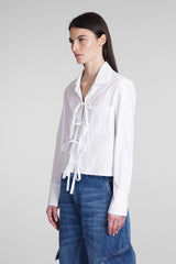 J.W. Anderson Shirt In White Cotton - Women
