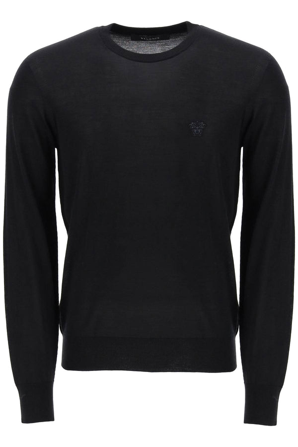 Versace Pullover With Medusa Embroidery - Men