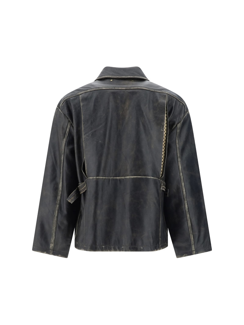 Golden Goose Leather Jacket - Women