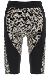 Balmain Monogram Cycling Shorts - Women