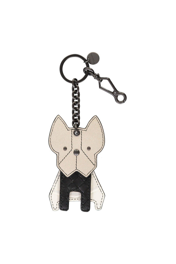 Bottega Veneta Chain And Leather Key Ring - Women - Piano Luigi