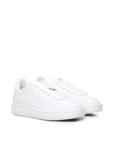 Burberry Box Sneaker In Leather - Women