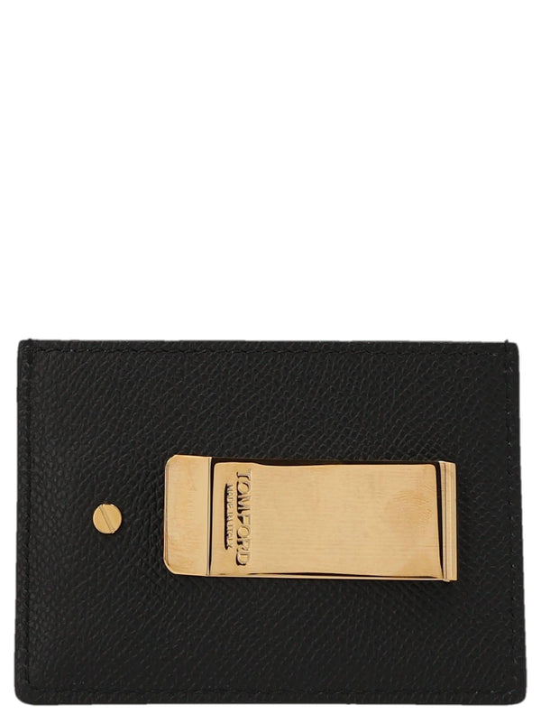 Tom Ford Logo Card Holder - Men - Piano Luigi