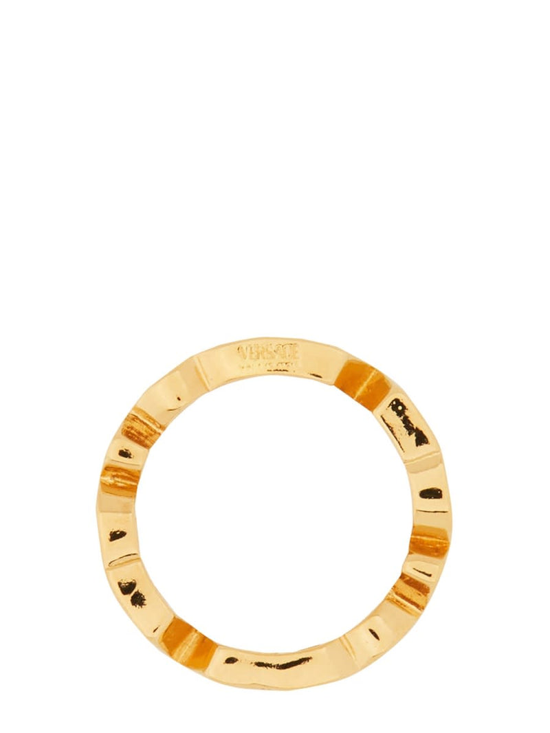 Versace Logo Ring - Women