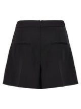 Balmain Contrast Buttons Shorts - Women