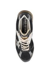 Golden Goose Dad-star Sneakers In Mesh And Nappa Leather - Women