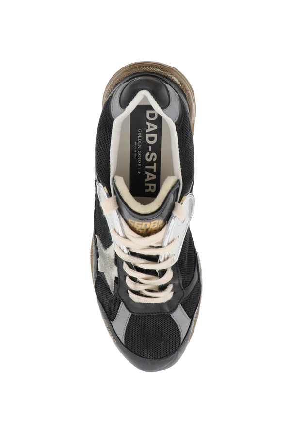 Golden Goose Dad-star Sneakers In Mesh And Nappa Leather - Women