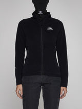 Balenciaga Polar Fleece Zip-up Track Jacket - Women