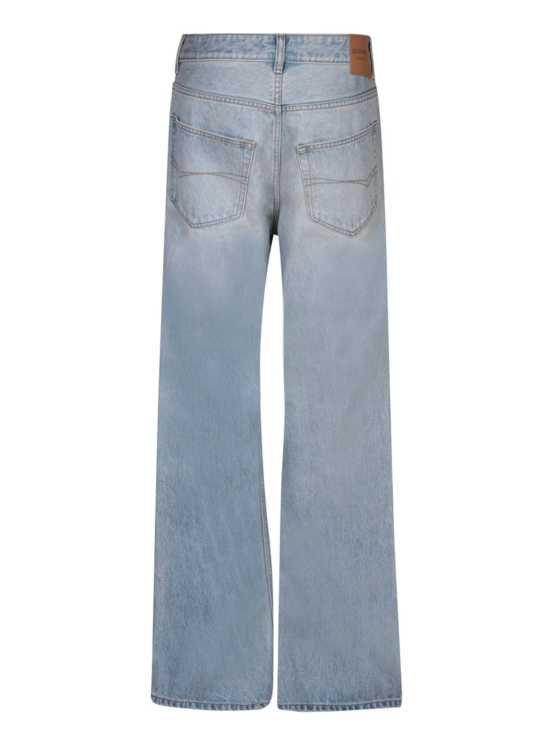 Balenciaga Flare Light Blue Jeans - Women