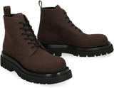 Bottega Veneta Lug Lace-up Ankle Boots - Men