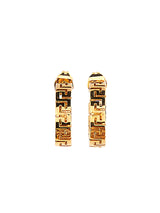 Versace Greek Earrings - Women