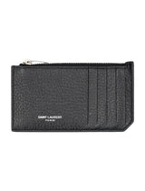 Saint Laurent Zip Card Case - Men