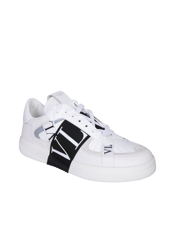 Valentino Vl7n White/black Sneakers - Men