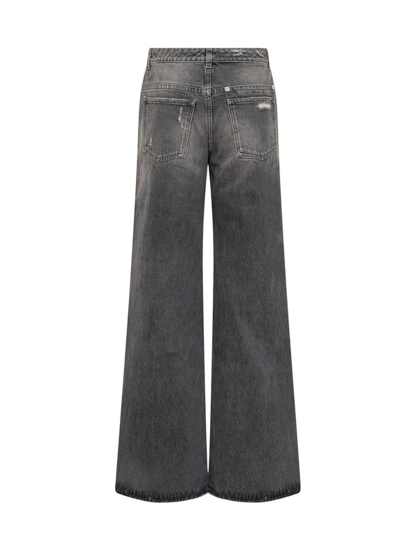 Givenchy Oversized Jeans In Denim - Women