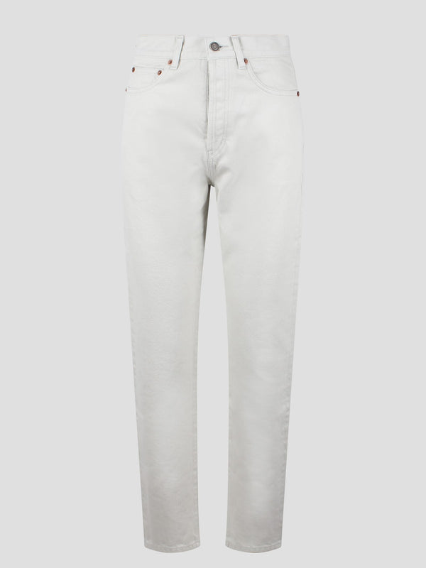 Saint Laurent High-waisted Slim-fit Jeans - Women