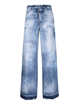 Dsquared2 Traveller Light Washed Light Blue Jeans - Women